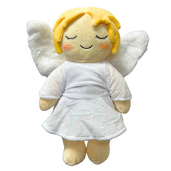 Warm Pals Bedtime Angel soft fabric for a comforting weighted hug.