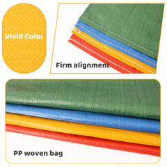 Durable PP material Warmfarm sacks resist tearing for repeated yard play.