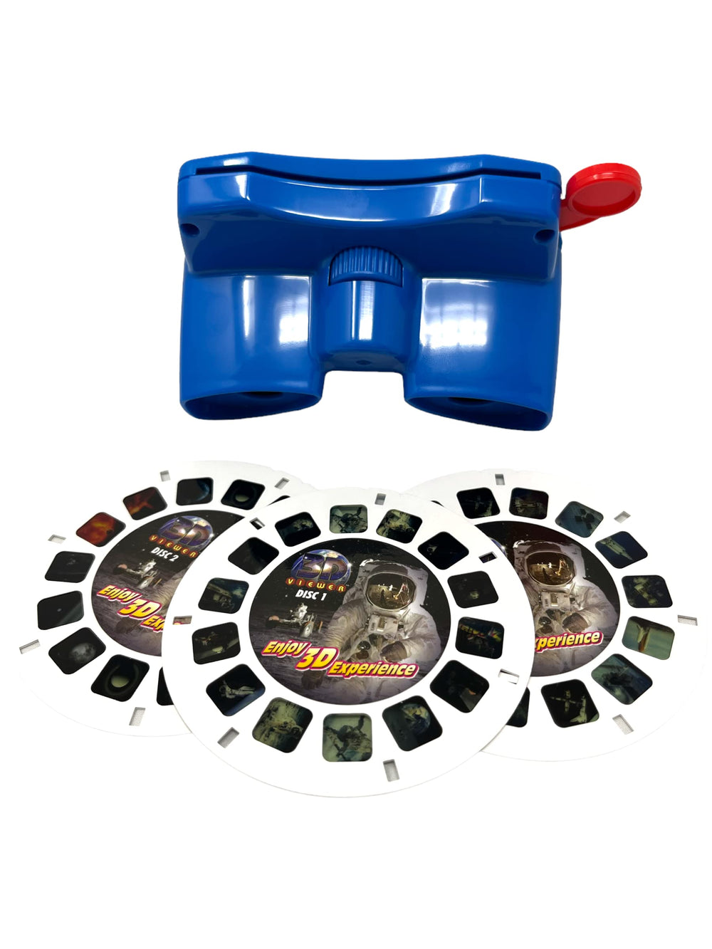 Warm Fuzzy 3D Viewfinder Space Rocket showcases propulsion imagery to fuel curiosity.