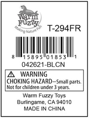 Warm Fuzzy Mega Stretch Frog colorful design supports pranks and classroom fun.