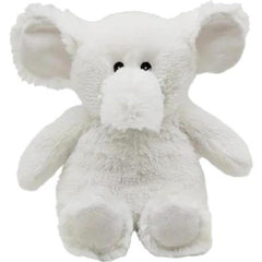 Warmies White Elephant microwavable plush with lavender scent for cozy warmth and relaxation
