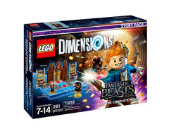 Niffler creature interaction and morphing into other forms enhances imaginative LEGO storytelling.