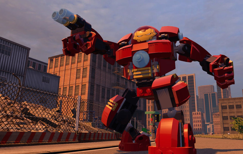 Warner Bros Lego Marvel's Avengers PS4 character selection screen helps plan your roster.