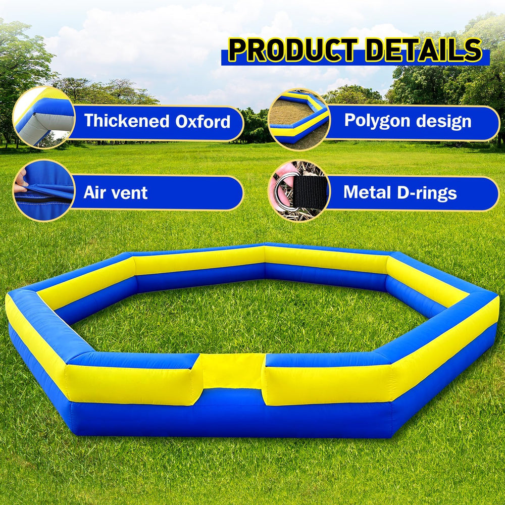 WARSUN heptagon design provides stable setup indoors or outdoors