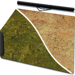 Warzone Studio Meadows side battle mat for immersive terrain.