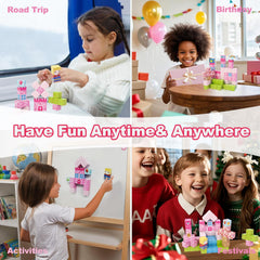 WSHIMIN compact storage for castle pieces keeps play tidy