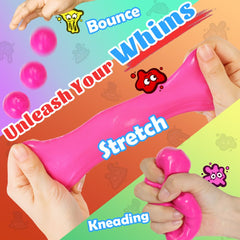 WaterELF Play Putty Pink Tin top view, compact and storage-friendly.