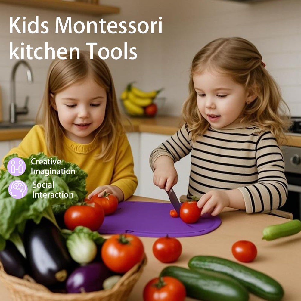 WaterSummer cutting boards provide sturdy kid-friendly chopping surfaces.