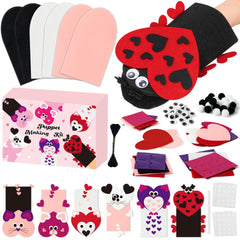 WATINC hand puppet kit with colorful puppets for creative storytelling.