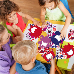 WATINC classroom-friendly monster frame decor for parties and DIY projects.