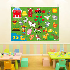WATINC cow, horse, sheep figures stimulate language and storytelling during play