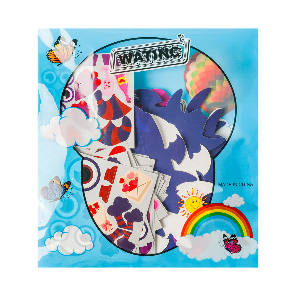 WATINC creativity-stimulating monster frame kit for home or classroom use.