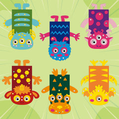 WATINC felt decorations bundle: vibrant shapes for quick customization