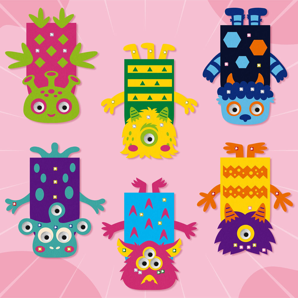 WATINC felt decorations collection to customize each puppet