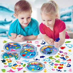 WATINC crab sticker brightens sea-themed classroom projects