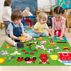 WATINC storytelling farm play kit encourages imaginative role-play and conversation
