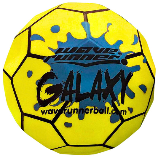 Wave Runner Galaxy Bounce Ball close-up showing soft foam texture for safe tossing