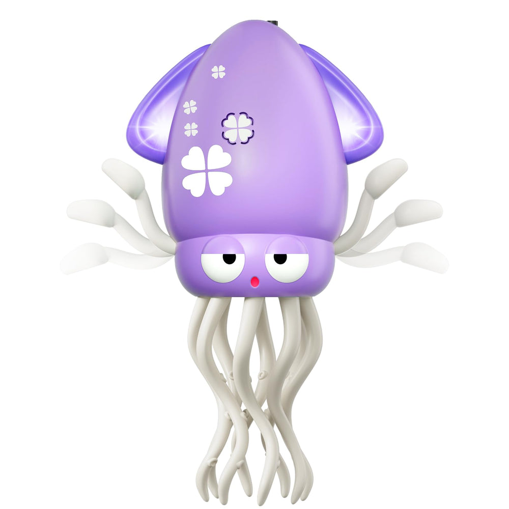WAVISA Dancing Squid toy for babies with lights enhancing tummy time exploration.