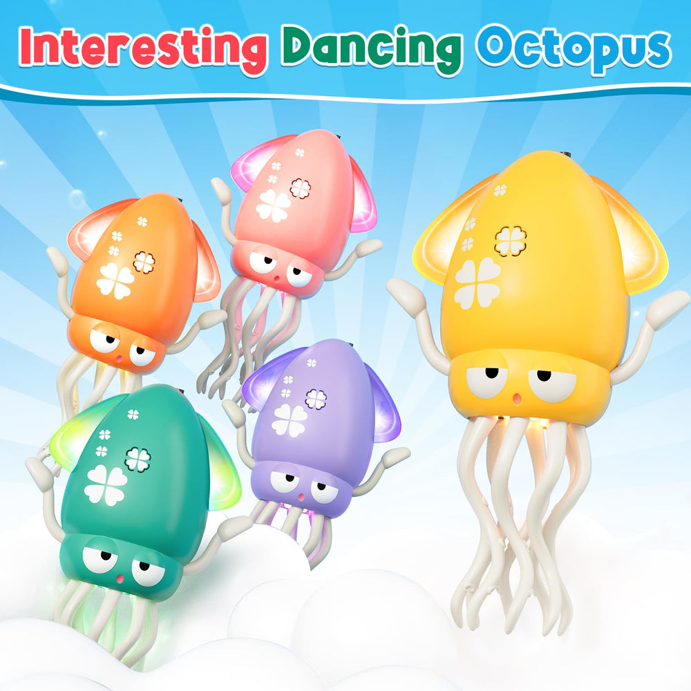 WAVISA Dancing Squid tackles crawling action with sensors to encourage movement and exploration.