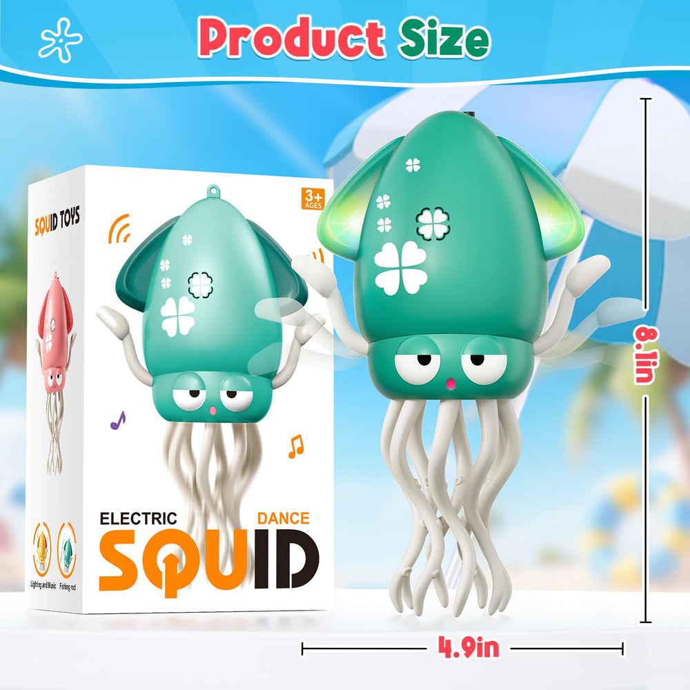 WAVISA Dancing Squid toy promotes tummy time and early learning