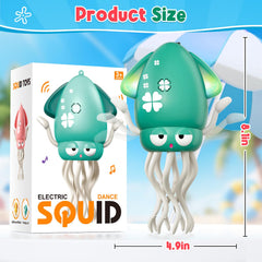 WAVISA Dancing Squid toy promotes tummy time and early learning