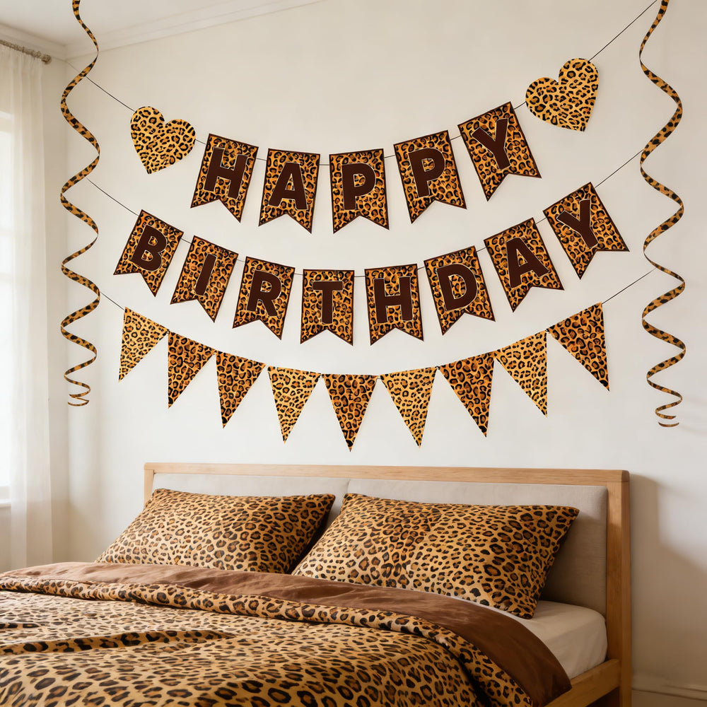 WAWEOOP leopard theme room shows versatile party styling