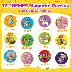 WAWIBEE space magnetic puzzle as a portable classroom prize and activity.