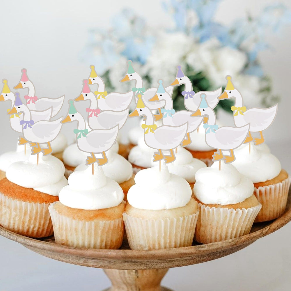 WAWUO silly goose party photo prop for cute memories