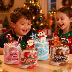 Waybla Christmas slime Snowman ball ideal for sensory play