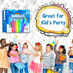 Waybla colorful bubble wands in 8 colors for versatile playtime.