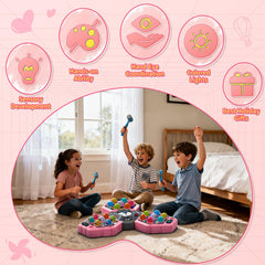 WAYKEE Whack a Game Three score displays help track progress across players.