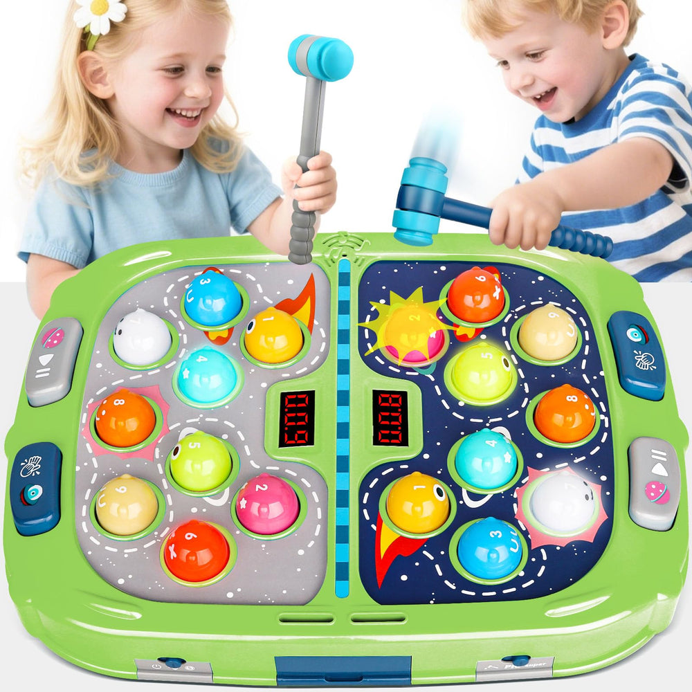 Waykee Whack a Mole playfield with large surface for cooperative play