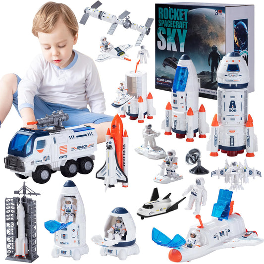 Wbzle space exploration toy rocket with lights inspires imaginative play and discovery
