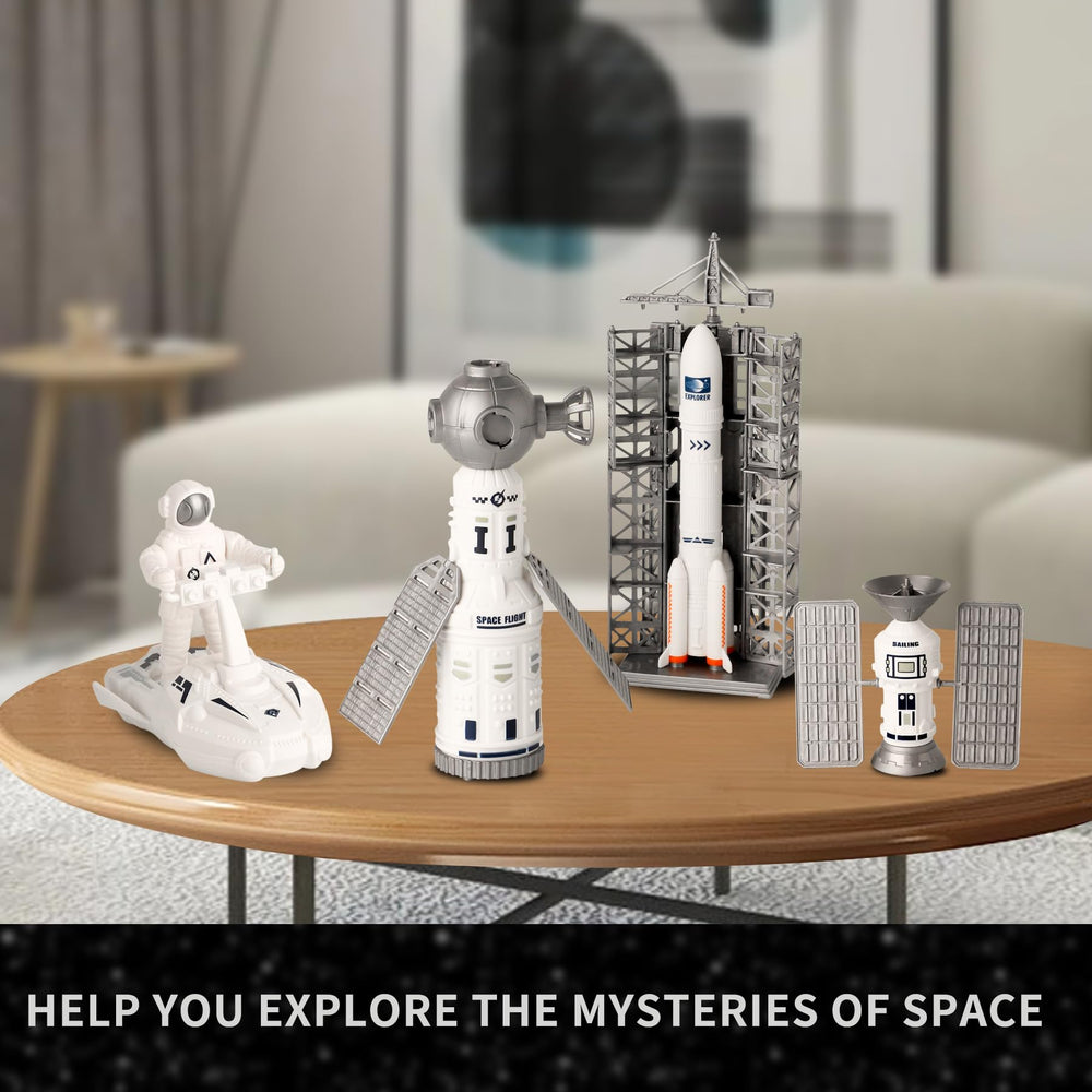 Wbzle astronaut figure provides a lifelike explorer for creative space missions.