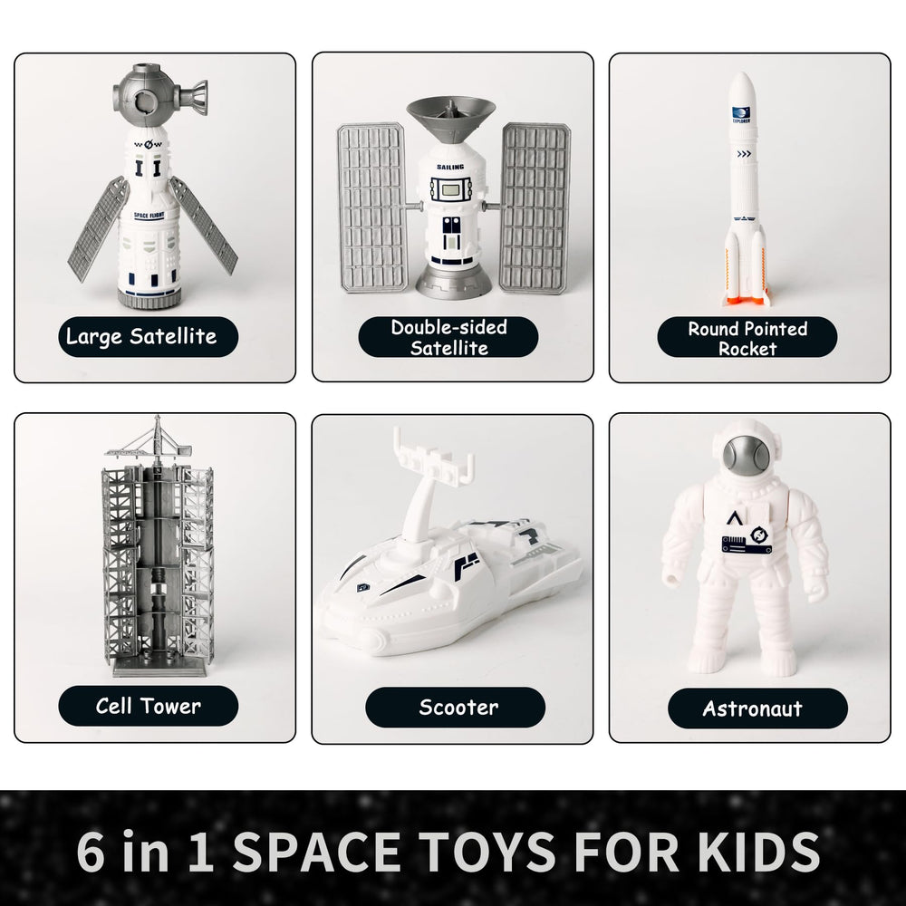 Wbzle space rover inspires pretend exploration of lunar landscapes.