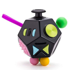 WCZCBOYA 12-sided cube toy gear for focused play and stress relief.