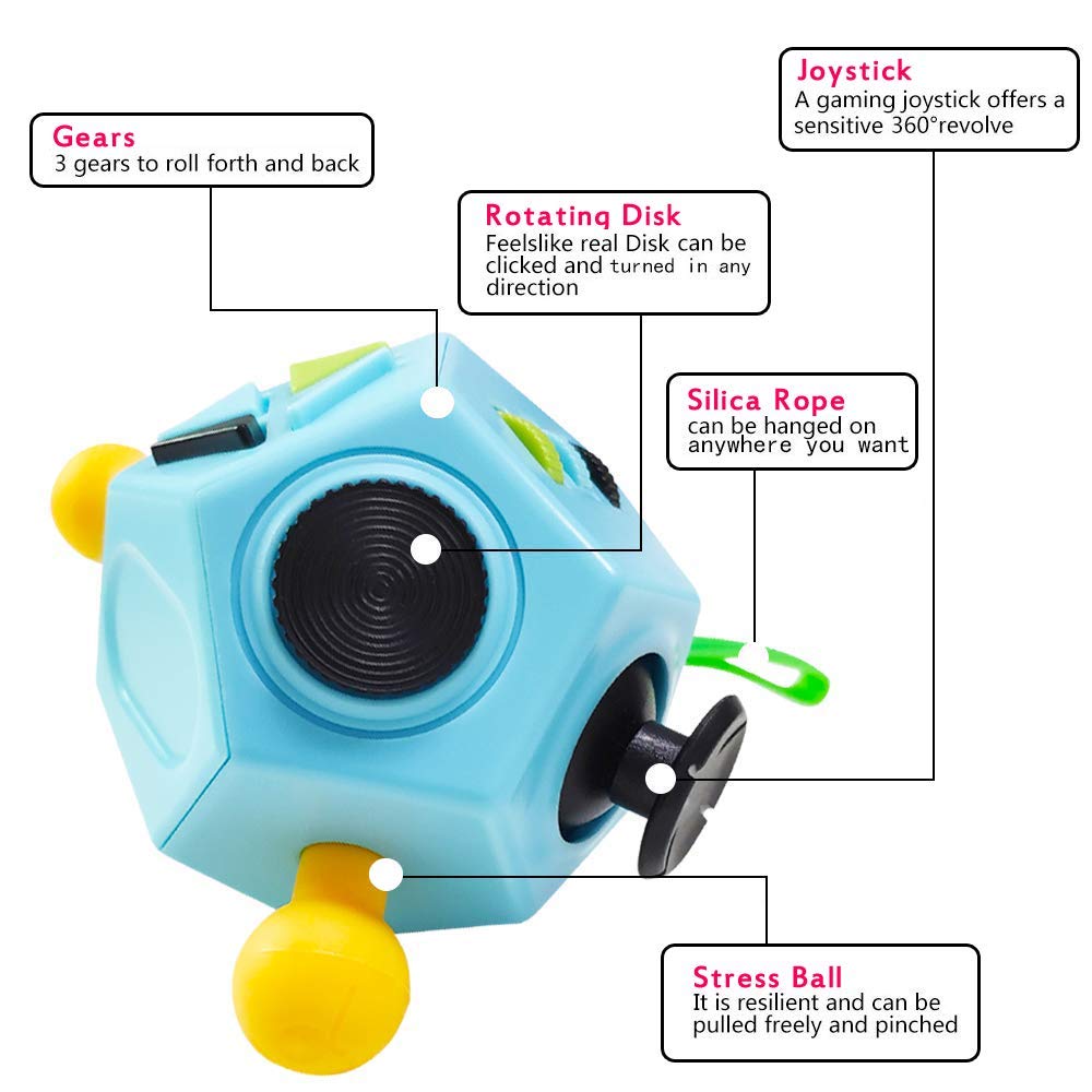 WCZCBOYA rotating disk offers engaging finger motion and concentration.