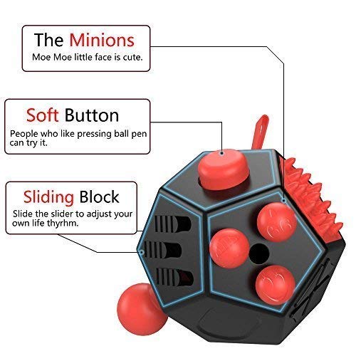 WCZCBOYA gear-buttons-joystick toy enhances tactile engagement for anxiety relief.