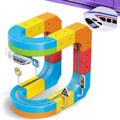 Wdebay Klick Rail bridge boosts imaginative play and spatial thinking.