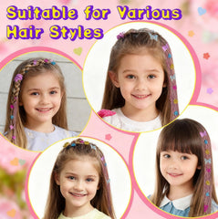 WDFXLWT Hair Gem Stamper bows creates party-ready looks in minutes