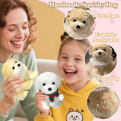 WDFXLWT Big Taba Squishy Dog oversized size provides satisfying squeeze and comfort.