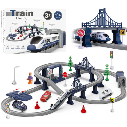 Wdmiya Deluxe Train Engine for the playset offers smooth motion for imaginative rail adventures