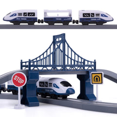 Wdmiya Train Figures support cooperative imaginative play