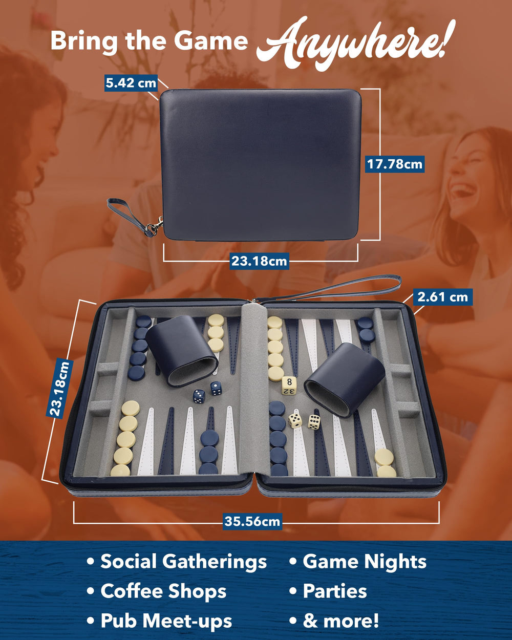 WE Games travel strap makes one-handed carrying easy.