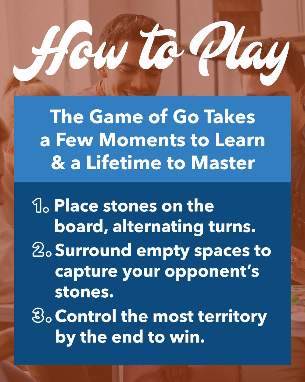 WE Games Go Game Set 12 Inch veneer closeup highlighting natural wood detail.