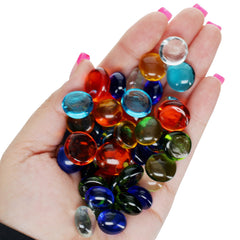 WE Games glass stones offer durable play on most mancala boards