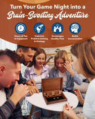 WE Games Shut-The-Box hardwood construction promises durability.