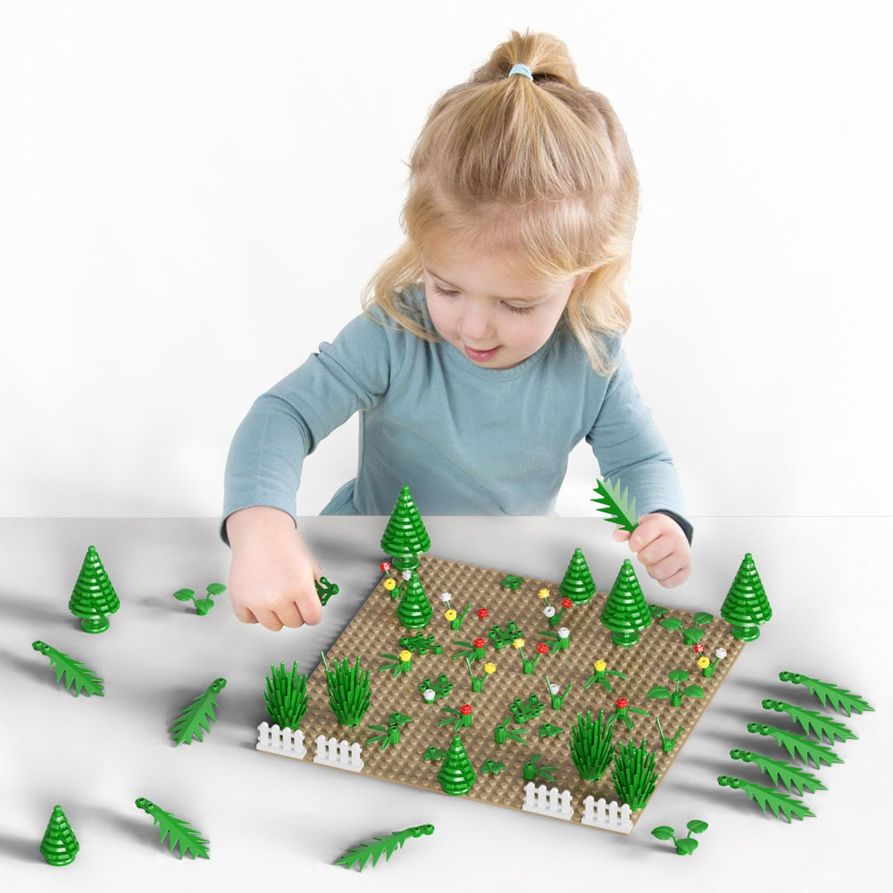 WEBRICK Plant Parts buildable flowers brighten displays.
