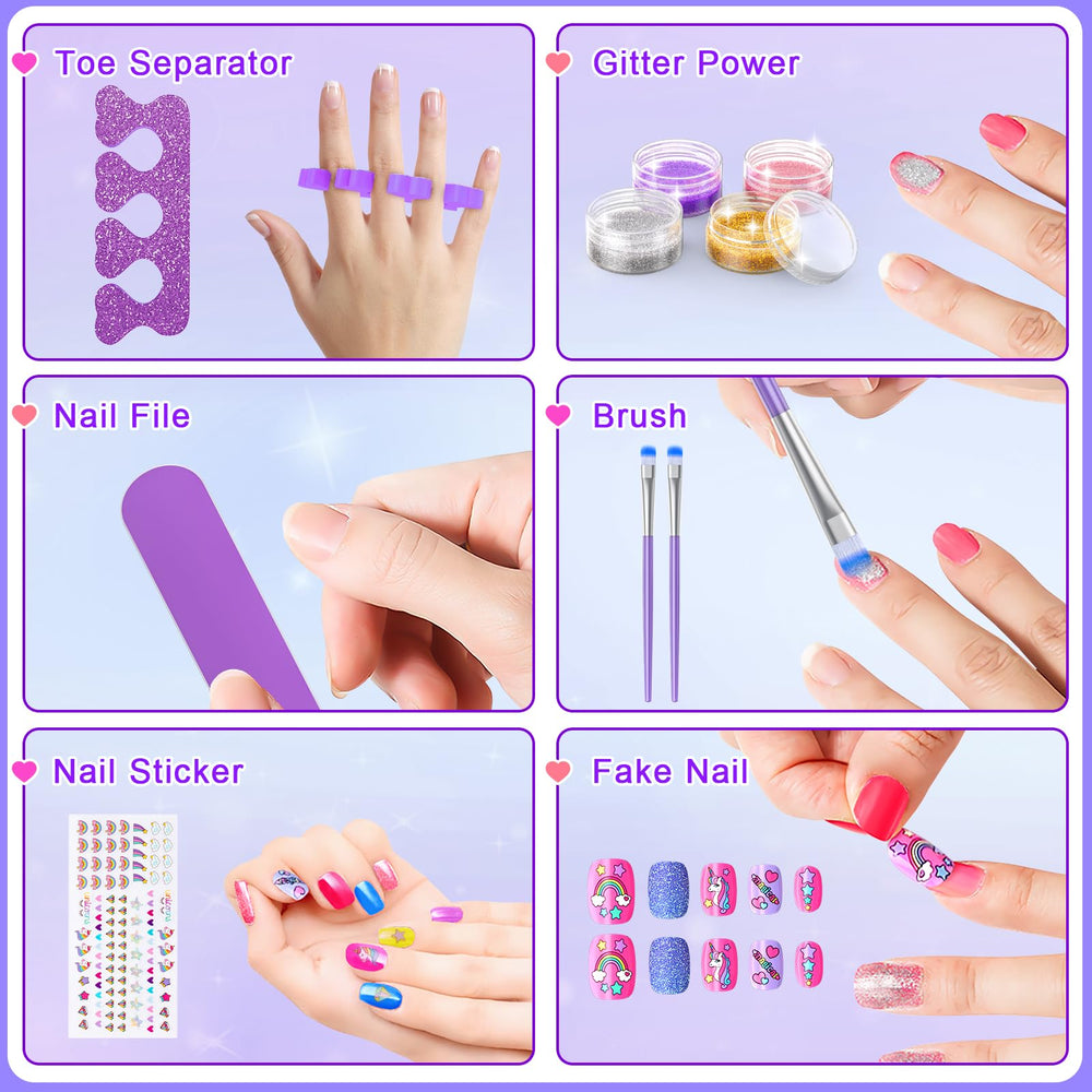 Websonaw kids nail dryer speeds drying after polish application