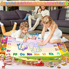 Wedopro drawing-template-booklet guides learning with shapes and animals for kids.